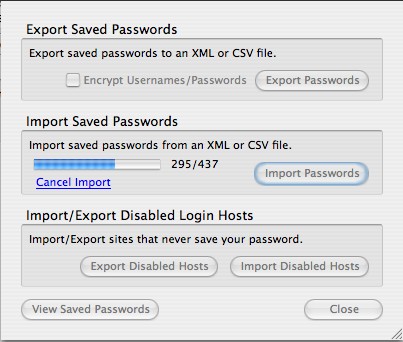Firefox Passwort exportieren