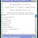 Facebook Profil Fotos komplett sichern – Software download