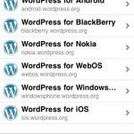 Wordpress Blog mit dem iPhone verwalten – gratis Download
